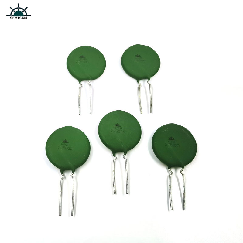 Αρχικός κατασκευαστής Green Silicon Surge Protective 2R5D25 5D5 5D7 10D5 10OHM Αντίσταση Power NTC Thermistor