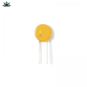 Προστατευτικά ηλεκτρονικά συστατικά Εξυπηρέτηση υπέρτασης Προστασία υπερφόρτωσης HVR20D561 μπλοκ Varistor οξειδίου του ψευδαργύρου